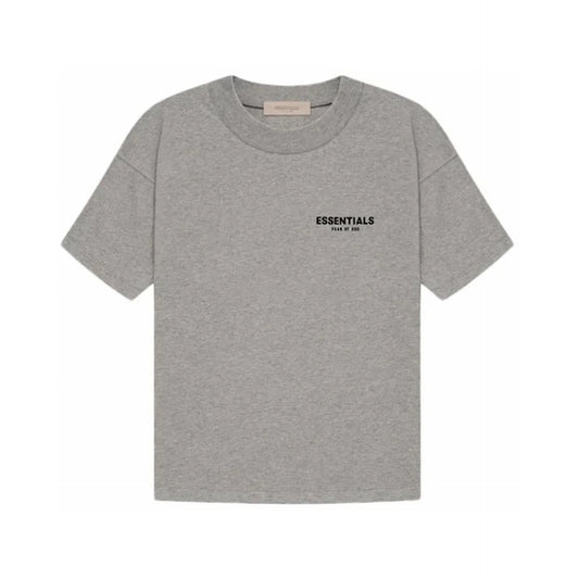 Essentials Dark Oatmeal Tee -SS22