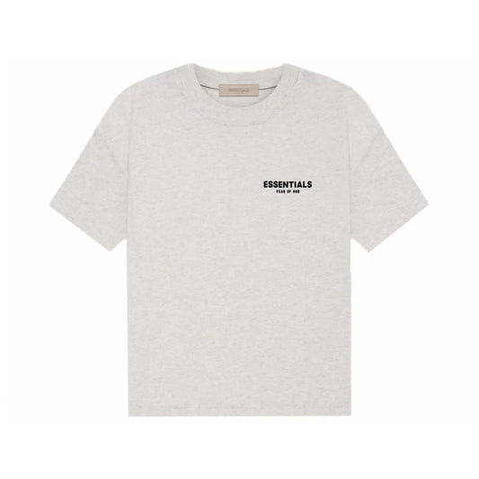 Essentials Light Oatmeal Tee -SS22