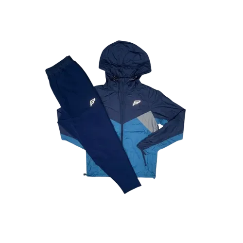 FREQUENCY TRACKSUIT (BLUE / GREY)